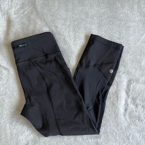 Lululemon Pace Rival Crop *Full-On Luxtreme 22" size 4